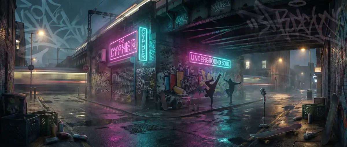 我的女儿怀了我的孩子 - 城市街头文化夜景